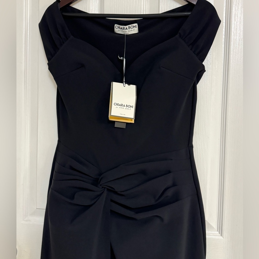 Chiara Boni La Petite Robe Secundina Sweetheart Knotted Gown – Size 10 – NWT - Picture 6 of 12